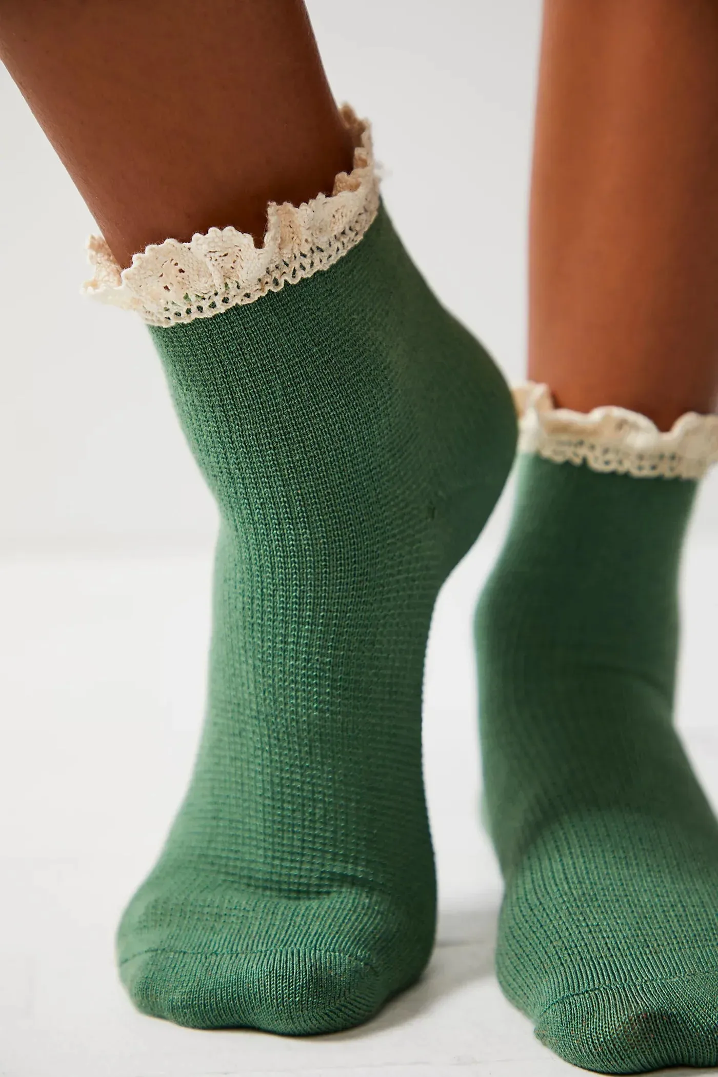 The Beloved Waffle Knit Ankle Sock by Free People - Various Colours