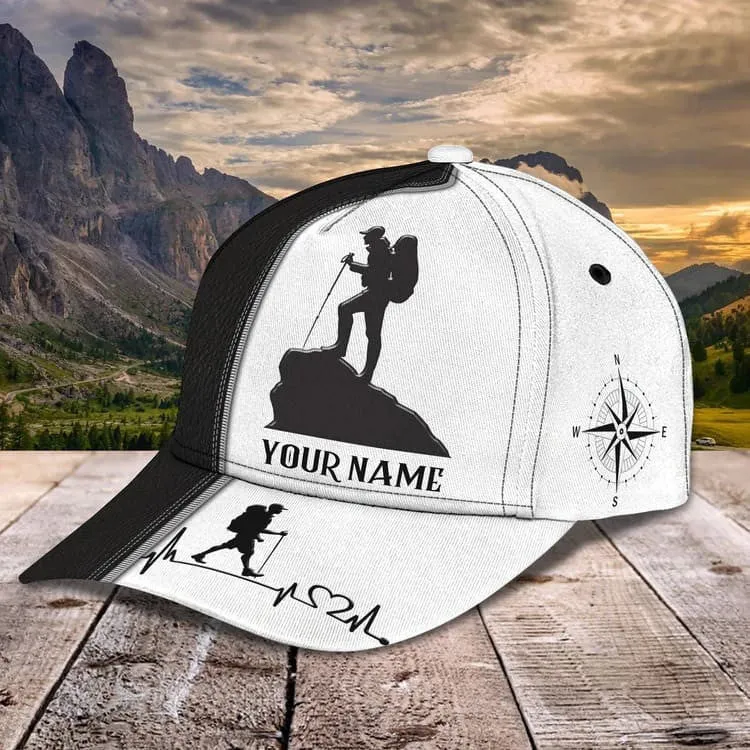 The Mountain are calling and I must go 3D All Over Printed Baseball Cap for Hiking Lovers, Hiking Hat for Boy & Girl