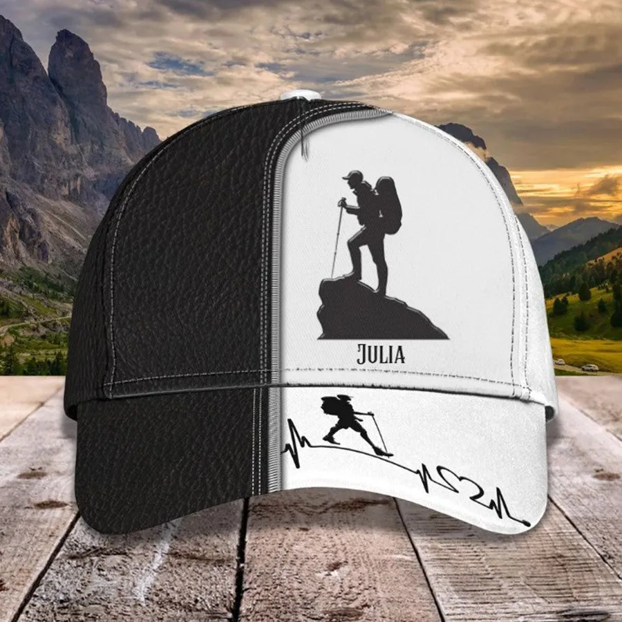 The Mountain are calling and I must go 3D All Over Printed Baseball Cap for Hiking Lovers, Hiking Hat for Boy & Girl