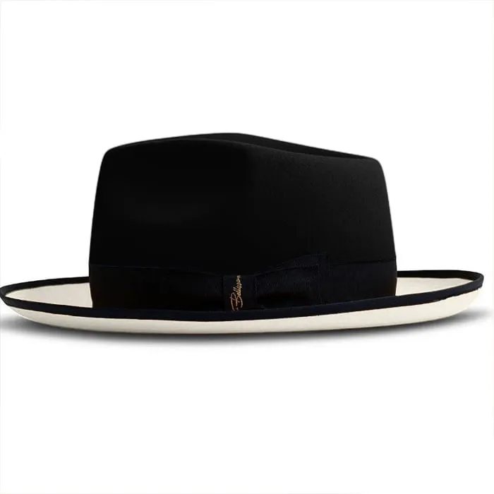 Urban Two Tone Fedora-Black Orange