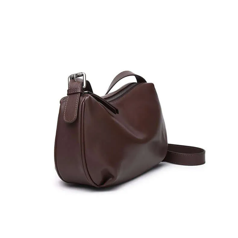 Women's Leather Shoulder & Crossbody Bag - Stylish and Practical