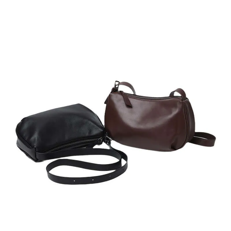 Women's Leather Shoulder & Crossbody Bag - Stylish and Practical