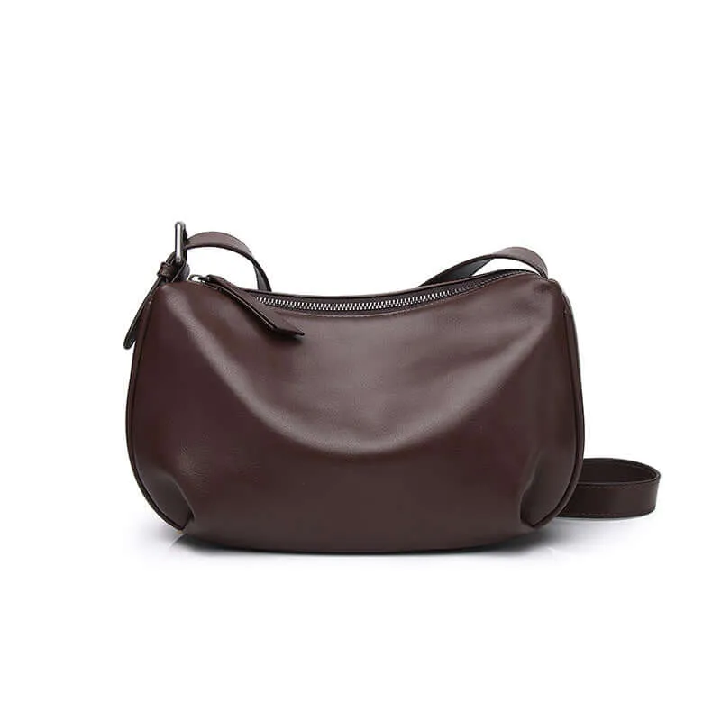 Women's Leather Shoulder & Crossbody Bag - Stylish and Practical