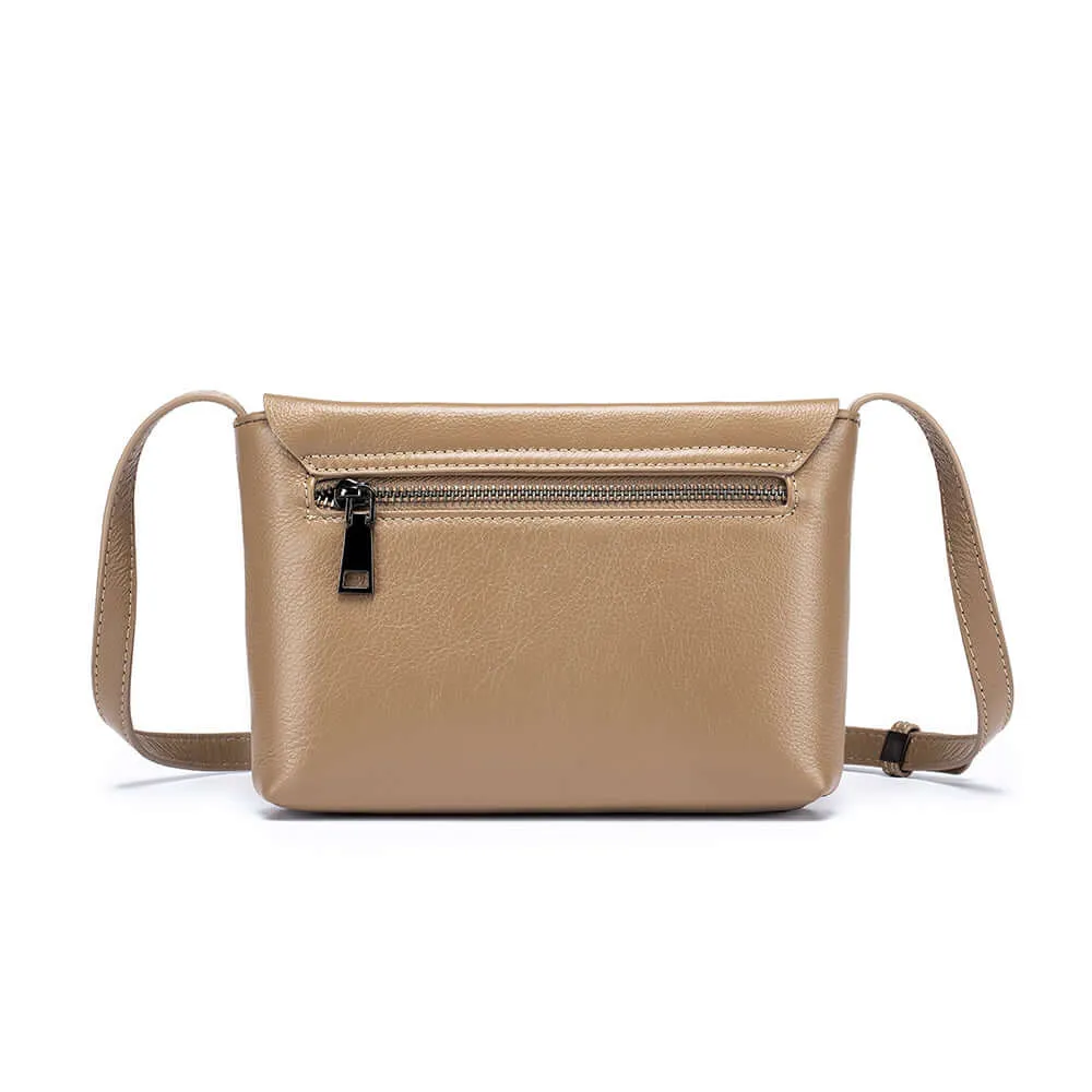 Women's Small Leather Crossbody Bag – Stylish & Practical