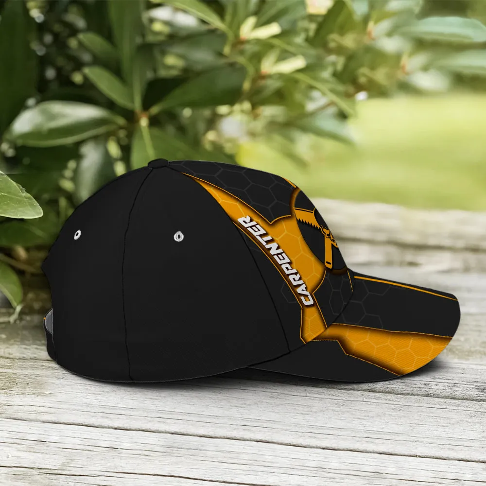 Yellow Skull Baseball Cap For Carpenter Future Tech Style Coolspod